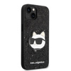 Karl Lagerfeld NFT Glitter Choupette Patch - Etui iPhone 14 Plus (czarny)