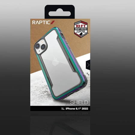 Raptic X-Doria Shield Case iPhone 14 opal cover