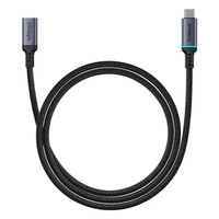 Baseus High Definition Series USB-C (männlich) / USB-C (weiblich) 10 Gbit/s-Kabel 1 m – Schwarz