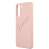 Guess GUHCS21MLSVSPI S21+ G996 różowy/pink hardcase Script Vintage