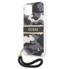 Guess nakładka do iPhone 13 6,1&quot; GUHCP13MKCABBK czarny hard case Camo Strap Collection