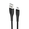 Borofone Kabel BX37 Wieldy - USB na Micro USB - 1 metr czarny