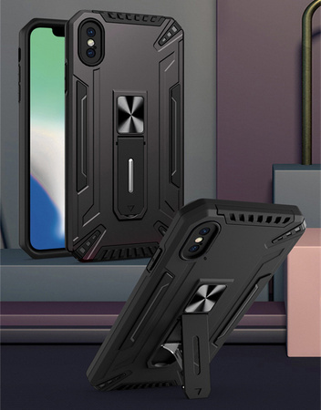 Shock Armor Case do Samsung Galaxy S22 Plus Czarny