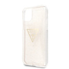 Guess GUHCN58SGTLGO iPhone 11 Pro złoty/gold hard case Glitter Triangle