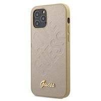 Guess Iridescent Love - Etui iPhone 12 mini (złoty)