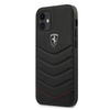 Ferrari FEHQUHCP12SBK iPhone 12 mini czarny/black hardcase Off Track Quilted