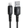 Acefast cable MFI USB - Lightning 1,8m, 2,4A black (C4-02 A Black)