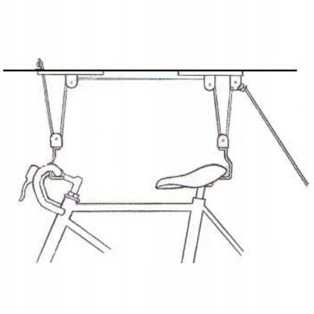 Dunlop - Wieszak / uchwyt sufitowy na rower