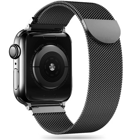 TECH-PROTECT MILANESEBAND APPLE WATCH 4 / 5 / 6 / 7 / SE (42 / 44 / 45 MM) BLACK