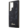 Guess GUHCS23LPCUMAK S23 Ultra S918 schwarz/schwarzes Hardcase Marble