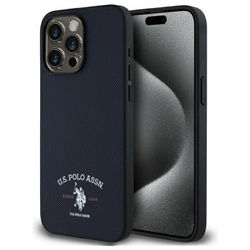 US Polo USHCP15XPARV iPhone 15 Pro Max    6,7" granatowy/navy Printed DH Logo