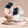 Strap Triple Protection strap for Apple Watch SE, 8, 7, 6, 5, 4, 3, 2, 1 (41, 40, 38 mm) band bracelet transparent