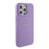 Guess GUHMP15XPSAHMCU iPhone 15 Pro Max 6.7&quot; purple/purple hardcase Saffiano MagSafe