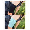 Elastic fabric armband armband for running fitness XL navy blue