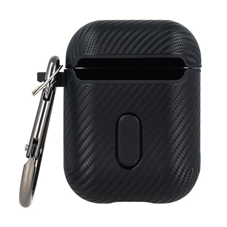 Etui Carbon do Airpods 4 czarne