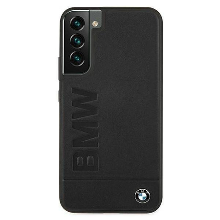 Etui BMW BMHCS22MSLLBK S22+ S906 czarny/black hardcase Signature Logo Imprint