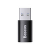 Baseus Ingenuity Series Mini przejściówka adapter USB 3.1 OTG do USB Typ C czarny (ZJJQ000101)