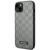 Original Case IPHONE 14 Karl Lagerfeld Hardcase Saffiano Mono Metal Logo (KLHCP14SSAKLHPG) gray