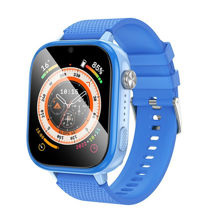 HOCO smartwatch dla dzieci z funkcją rozmowy 4G Y101 niebieski