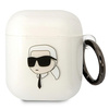 Original Case APPLE AIRPODS Karl Lagerfeld Karl`s Head (KLA2HNIKTCT) transparent