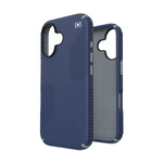 Speck Presidio2 Grip - Etui iPhone 16 (Coastal Blue / Dust Grey / White)