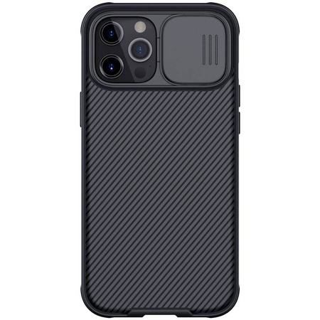 Nillkin CamShield Pro Case pancerne etui pokrowiec osłona na aparat kamerę iPhone 12 Pro / iPhone 12 czarny