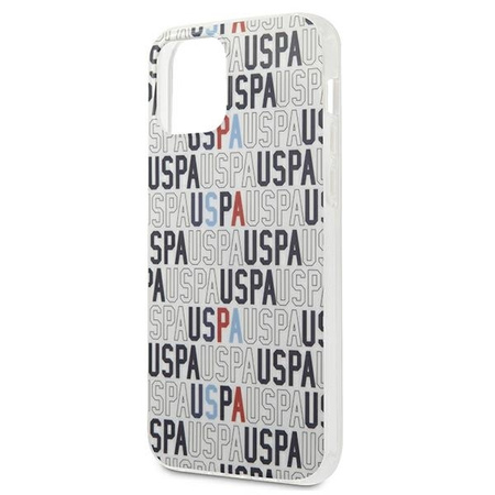 US Polo USHCP12SPCUSPA6 iPhone 12 mini biały/white Logo Mania Collection