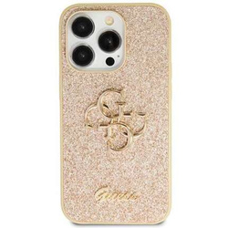 Original Case IPHONE 13 PRO Guess Hardcase Glitter Script Big 4G