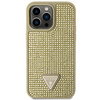 Guess GUHCP14XHDGTPD iPhone 14 Pro Max 6,7&quot; Gold/Gold Hardcase Strass Dreieck