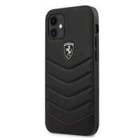 Ferrari FEHQUHCP12SBK iPhone 12 mini czarny/black hardcase Off Track Quilted