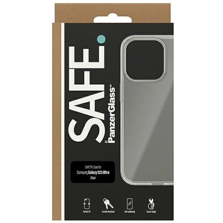 SAFE by PanzerGlass case for Samsung Galaxy S23 Ultra - transparent