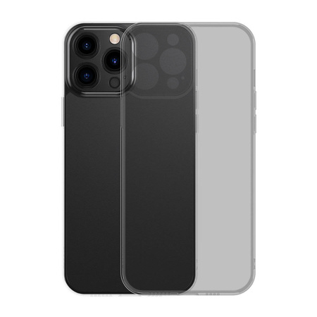 Baseus Frosted Glass Protective Case for iPhone 13 Pro schwarz (ARWS001001)