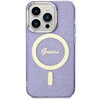 Guess GUHMN61HCMCGU iPhone 11 / Xr 6.1" purpurowy/purple hardcase Glitter Gold MagSafe