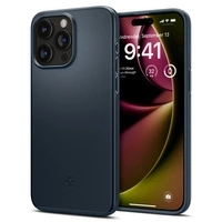 Etui Spigen Thin Fit na iPhone 15 Pro - granatowe