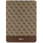 Guess GUFCP12PS4SGW iPad Pro 12.9" brązowy/brown 4G Stripe Allover
