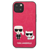 Karl Lagerfeld KLHCP13SPCUSKCP iPhone 13 mini 5,4" fuksja/fushia hardcase Ikonik Karl & Choupette