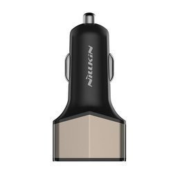 Nillkin Celerity Car Charger - Ładowarka samochodowa 2x USB + USB-C, 32W (Gold)