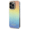 Etui Guess IML Faceted Mirror Disco Iridescent na iPhone 15 Pro - wielokolorowe