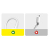 Baseus Superior kabel USB - Lightning 2,4A 2 m Niebieski (CALYS-C03)