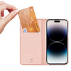 Dux Ducis Skin Pro Wallet Case für iPhone 15 Pro – Pink
