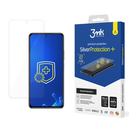 3MK Silver Protect+ Xiaomi Mi 11i 5G Folia Antymikrobowa montowana na mokro