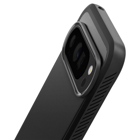 Spigen Rugged Armor - Etui do Google Pixel 9 Pro XL (Matte Black)