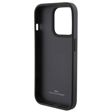 BMW Leather Seats Pattern case for iPhone 15 Pro Max - black