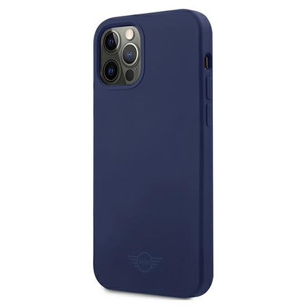 Mini MIHCP12LSLTNA iPhone 12 Pro Max 6,7" granatowy/navy hard case Silicone Tone On Tone