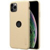 Nillkin Super Frosted Shield - Etui Apple iPhone 11 Pro Max z wycięciem na logo (Golden)