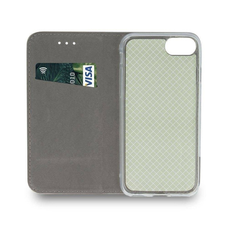 Case VIVO X80 PRO Wallet with a Flap Leatherette Holster Magnet Book dark green