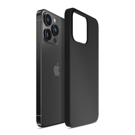 iPhone 13 Pro 3mk Silicone Case Series - Black