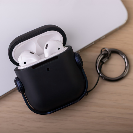 Etui do Airpods 4 z ANC Headset granatowe