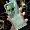 Case IPHONE 11 PRO Sequins Glue Glitter Case green