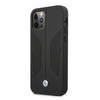 Etui BMW BMHCP12LRSCSK iPhone 12 Pro Max 6,7" czarny/black hardcase Leather Perforate Sides